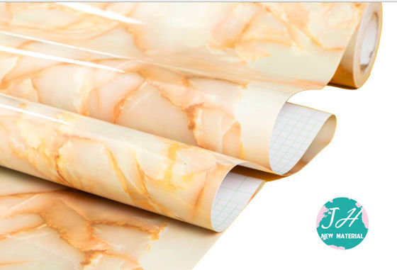 etiqueta do papel de parede do PVC do mármore do agregado familiar de 45*500cm